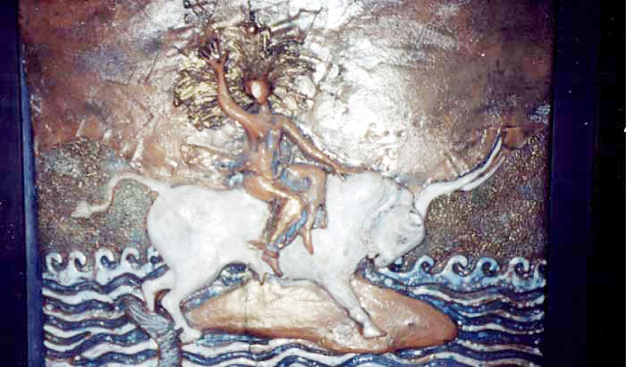 Greek mythology – Bas-relief 